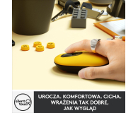LOGITECH Bezprzewodowa POP MOUSE Black & Yellow - 716625 - zdjęcie 7
